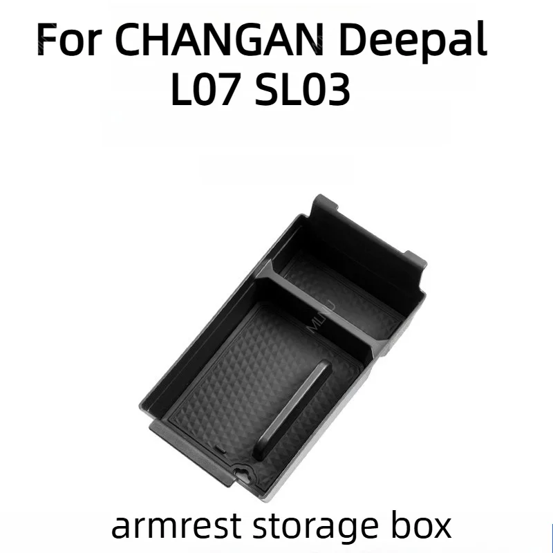 Armrest Upper Storage Box For CHANGAN Deepal L07 SL03 2026 2025 Accessories Wear-Resistant Shockproof Sturdy 2024 2023