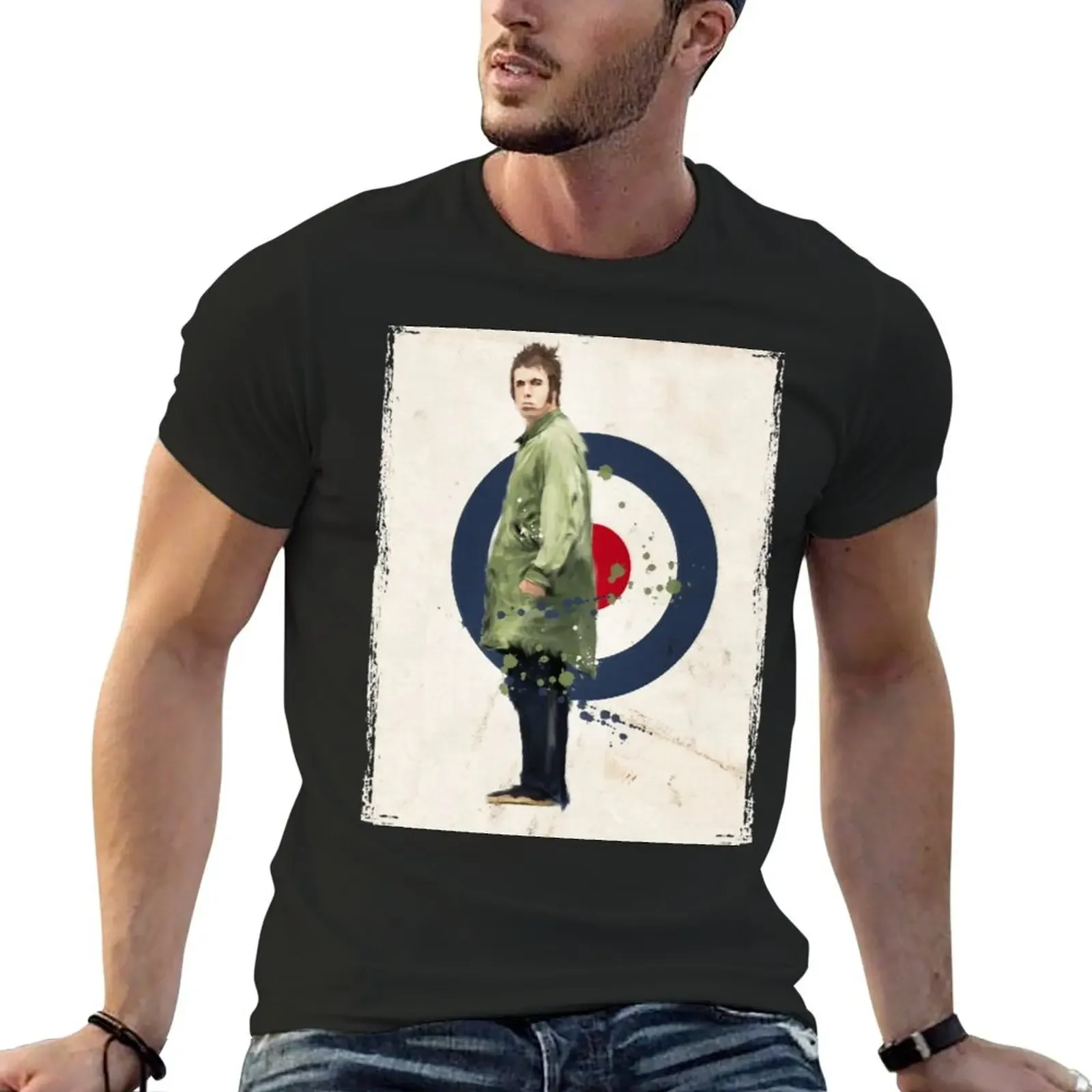 

liam gallagher classic art T-Shirt shirts graphic tee anime t shirts heavy weight t shirts for men