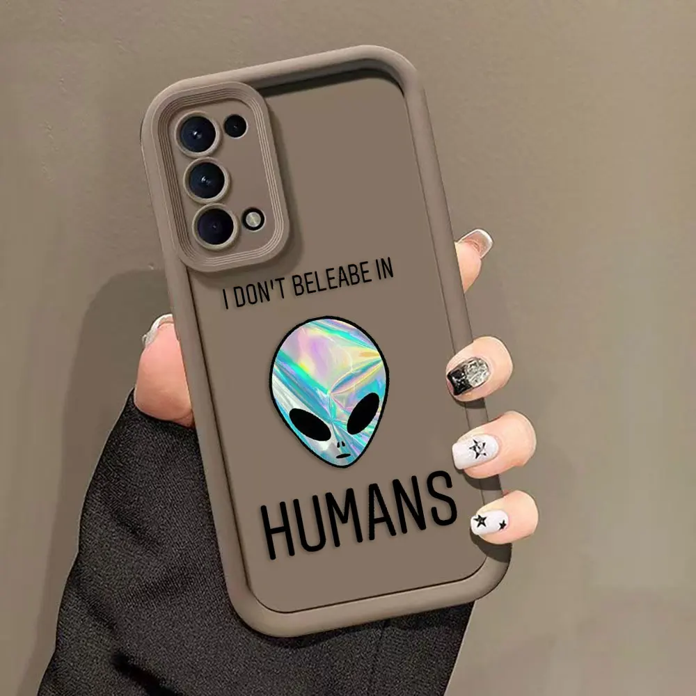 Funny Alien Image Art Phone Case For HONOR X9D X9B X9C X9A X8C X8B X8A X8 X7D X7A X6B X7 X9 Y7A MAGIC 5 6 7 8 LITE Y9 Cover Case