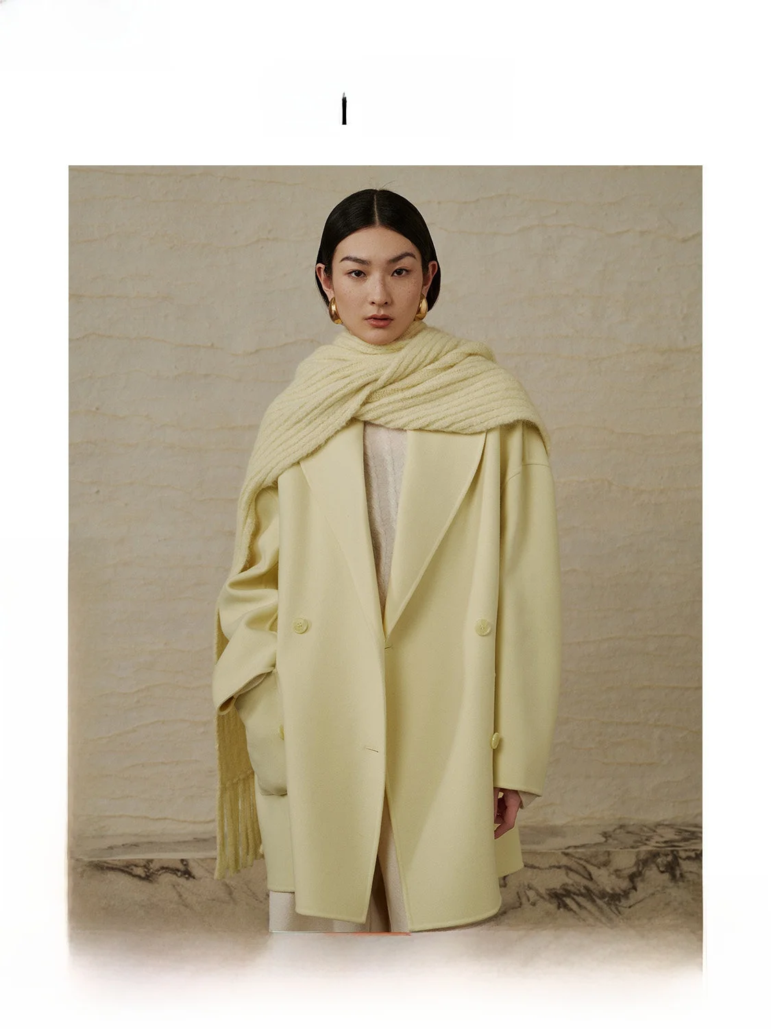 

ZhiZhi Double-Sided Fine Woolen Coat for Women Autumn Winter Elegance High-End Feel Customizable Design Custom Made Coat
