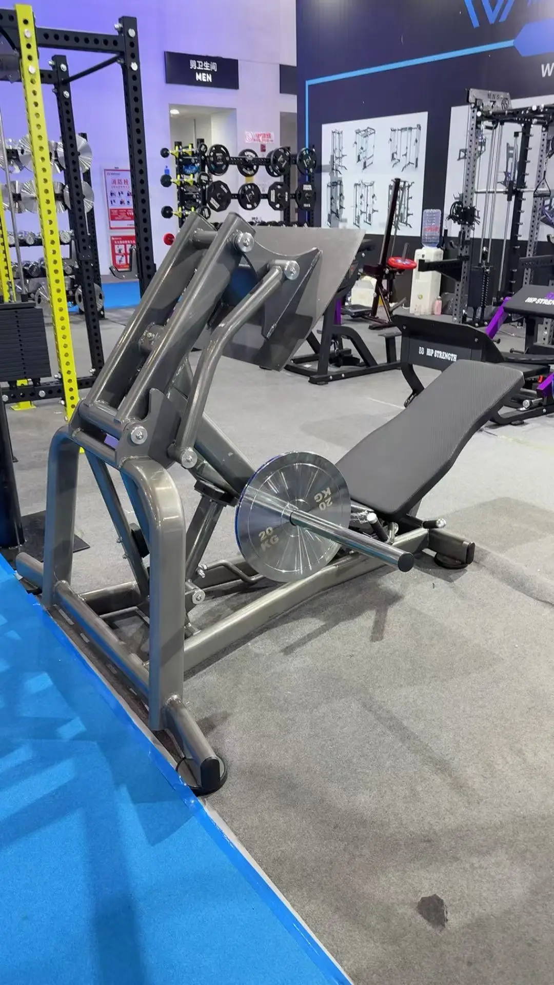 Commercial & Home Gym 45 Degree Leg Press Machine Professional Lower Body Workout Machine for Fitness and  Leg Strength Training