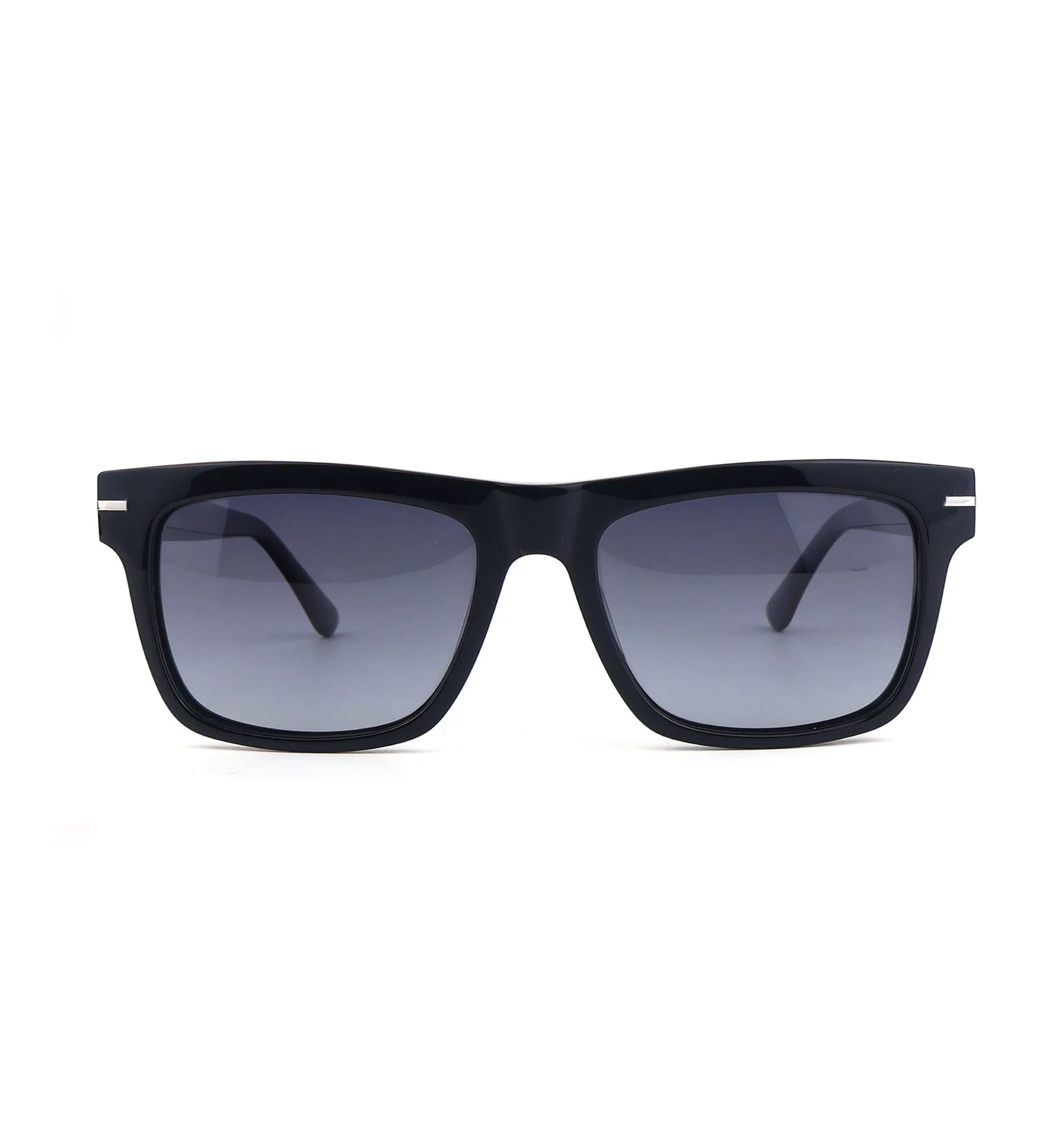 

Hot selling： Logo Fashion High Quality Designer Vintage Unisex Acetate Frame Ladies Polarized Sunglasses