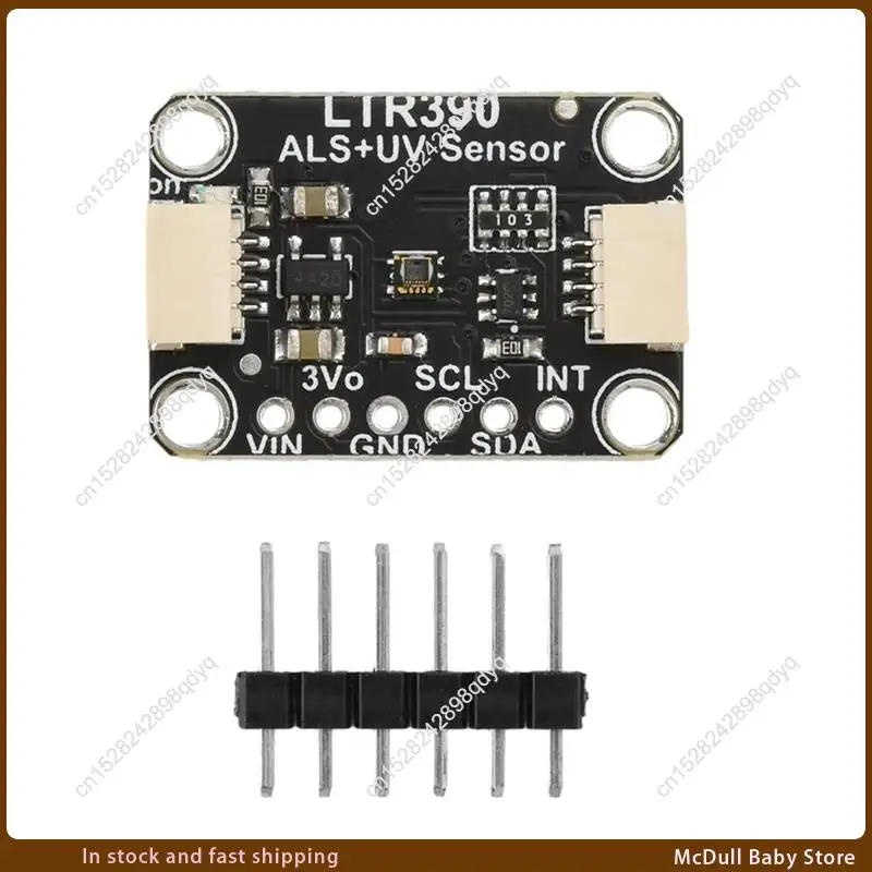 ABJA-UV Sensor Module Compatible STEMMA QT Qwiic For Light Detection I2C Module Accessories