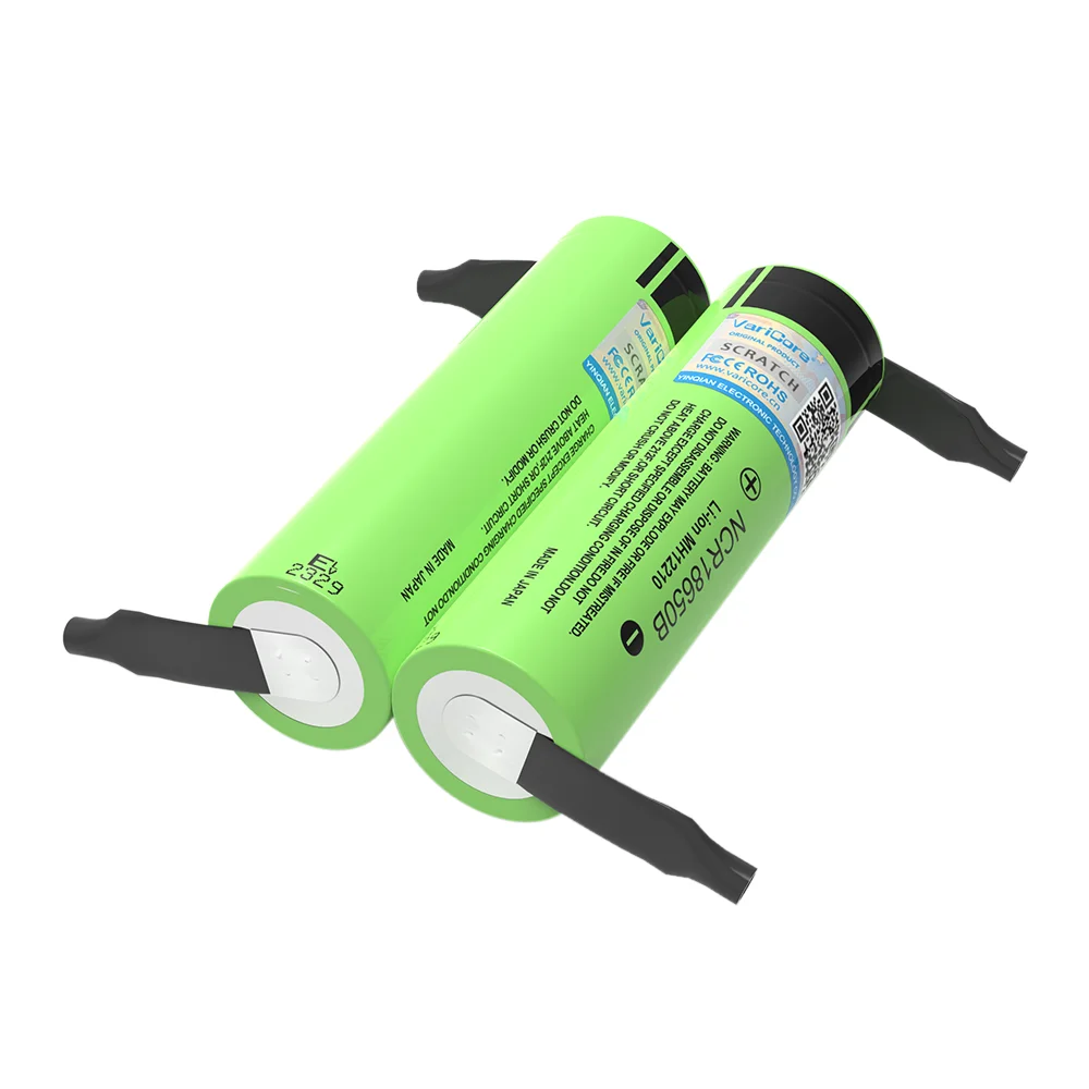 1-40PCS VariCore Nuovo Originale NCR18650B 3.7V 3400mAh 18650 Batteria Al Litio Ricaricabile + Pezzo di Nichel FAI DA TE