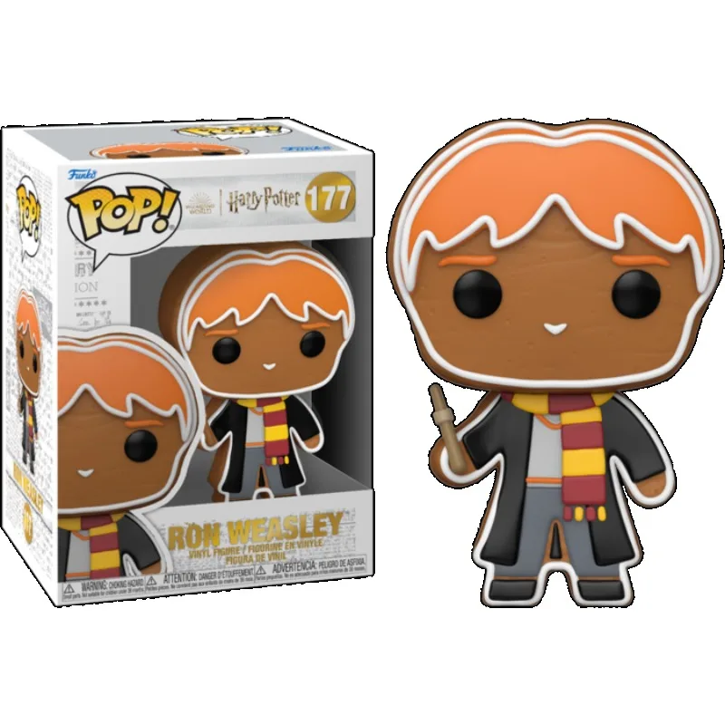 Funko POP Original Harry Potter Anime Figure Gingersnap Ron Christmas Decoration Action Figure Toys for Boys Girls Kids Gift - Image 5
