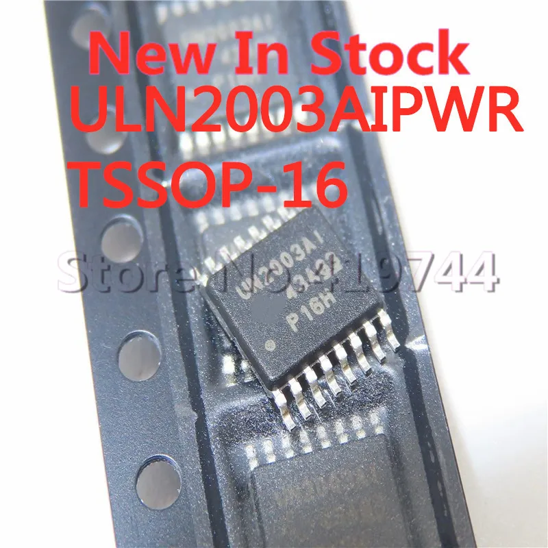 

5PCS/LOT ULN2003AIPWR ULN2003 ULN2003AIPW UN2003AI SMD TSSOP-16 Darlington crystal In Stock new original