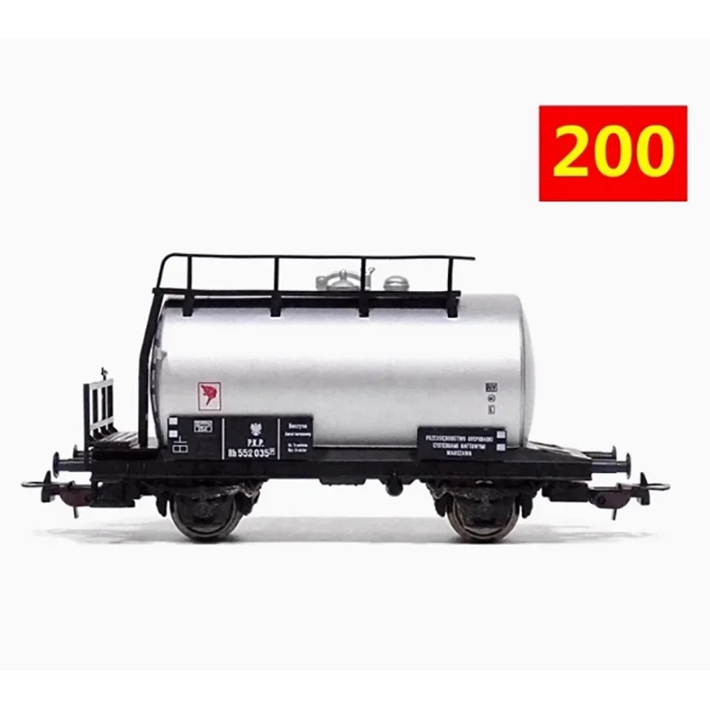 Diecast Scale 1/87 Tank Car Oil Transport Car Train Model HO Scale Car Alloy Display Presents Children's Toys