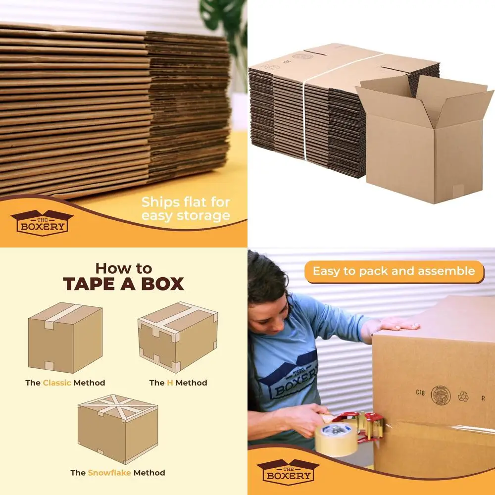 

Картонные коробки коричневого цвета 20x16x6 дюймов, 25 штук в упаковке - прочные, экологичные, пригодные для переработки, произведены в США для почтовых отправлений и упаковки.