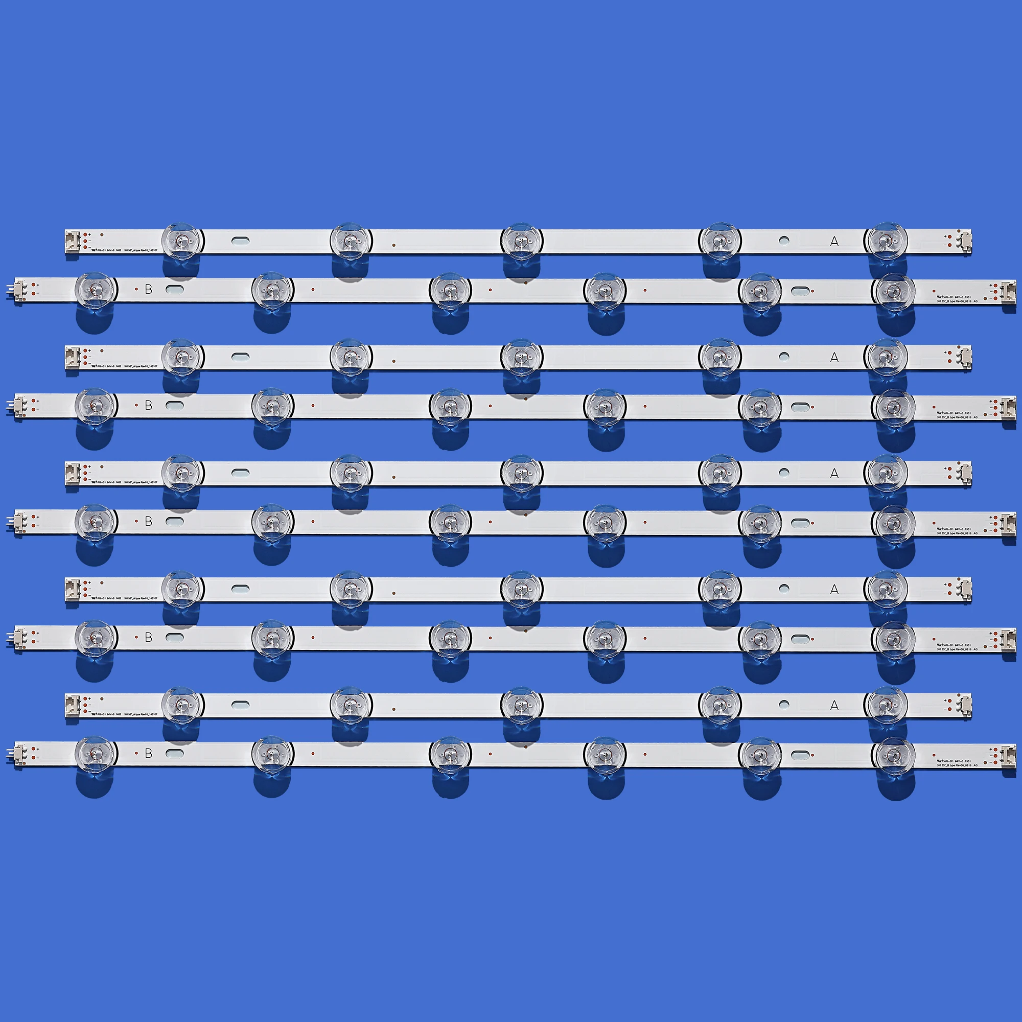 Barra de tira de LED de matriz de retroiluminación completa, para 55LF652V, 55LB630V, 55LB650V, LC550DUH, FG, 55LF5610, 55LF580V, 55LF5800, 55LB630V, 55LB6300