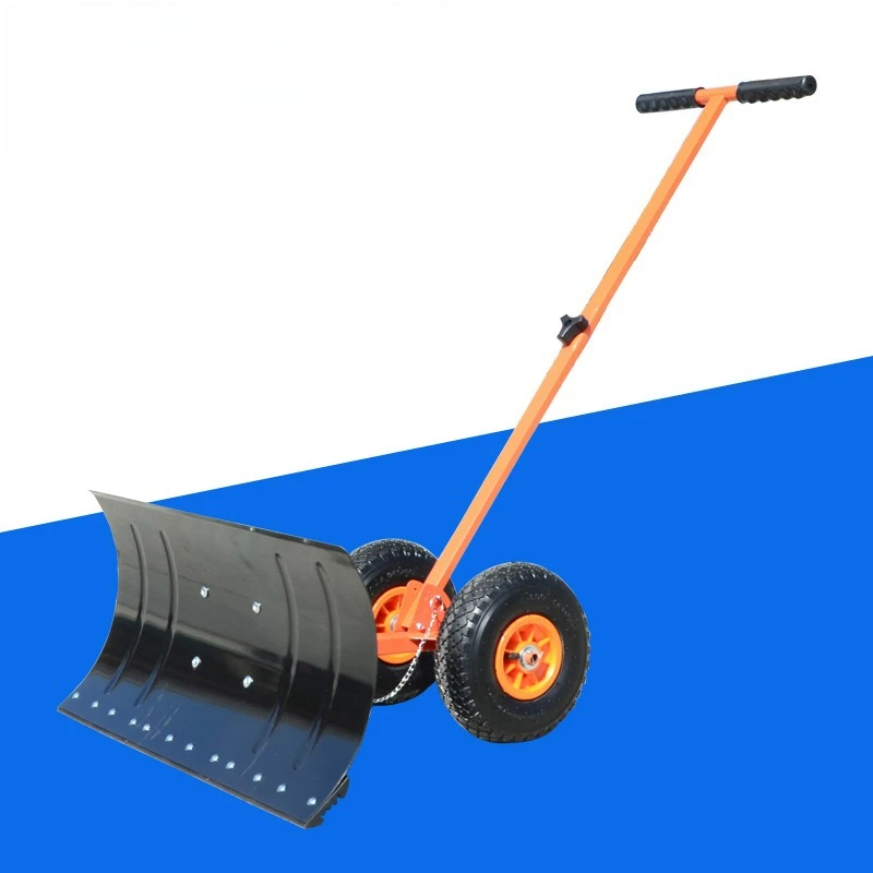 พลั่วตักหิมะแบบใช้มือดัน คุณภาพพรีเมียม ดีไซน์โดดเด่น ใช้งานร่วมกับรถไถหิมะได้อย่างสะดวก อุปกรณ์อุตสาหกรรมที่เรียบง่าย ชิ้นส่วนหลักของเครื่องยนต์