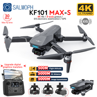 KF101 MAX-S GPS Professional Drone With 4K Camera 5KM 3-axis Gimbal EIS 5G Digital Graphics FPV Brushless Quadcopter RC Dron