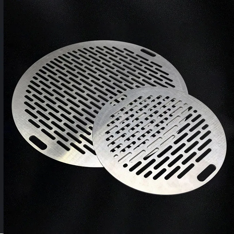 3mm super thick 304 stainless steel sewer grate roof side drain anti leaf pool drain plate thickened filter screen anti rat