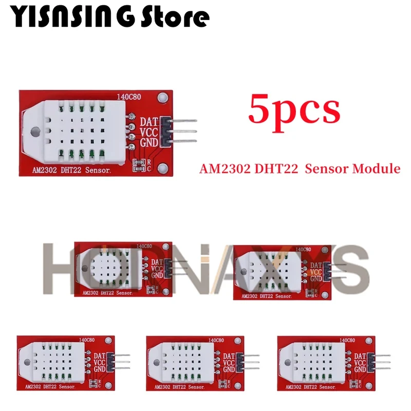 1-10 pces/sensor de temperatura digital/sensor de umidade am2302 dht22 módulo sensor para arduino eletrônico diy