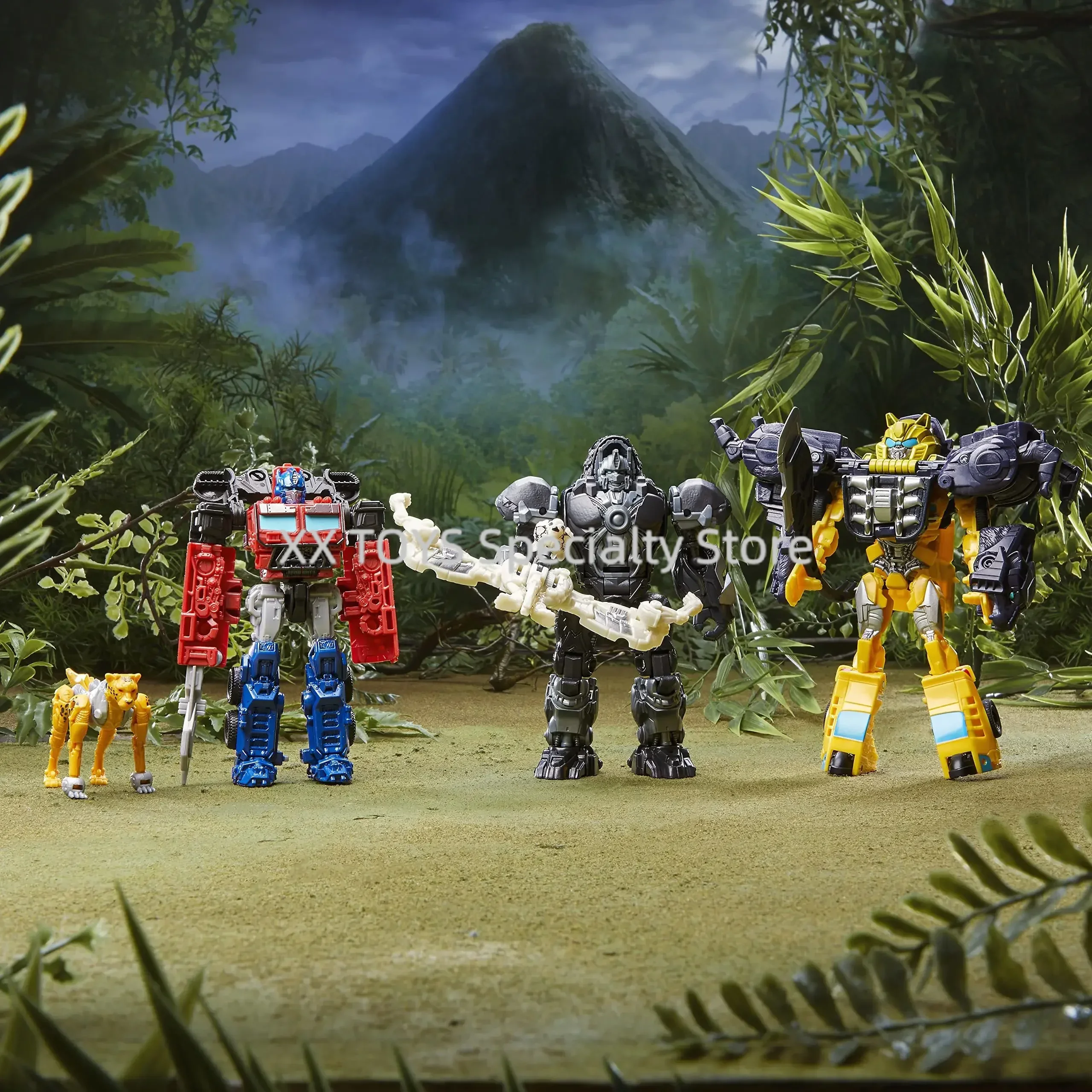 Transformers Toys Rise of the Beasts Movie Beast Alliance Beast Battle Masters Rhinox Cheetor Skullcruncher Optimus Manga Figure