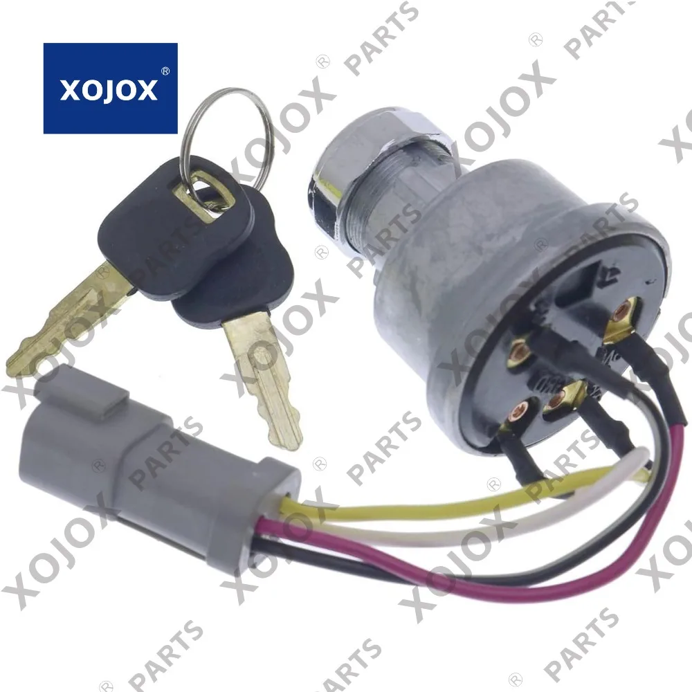 

XOJOX IEQFUE Выключатель зажигания и стартера 110-7887 467-8535 Совместим с CAT 901C 902C 903C 906H 906H2 907H 953C 953D 963C