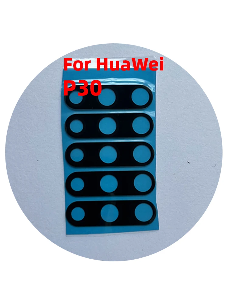 Rear Back Camera Glass Lens For Huawei P30 Camera Glass Lens Glass + Sticker Replacement Repair