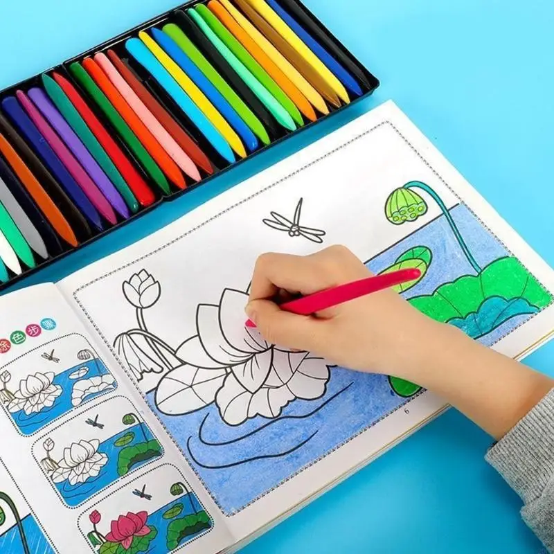 20CB Дети раскраски книги для рисования для детей с безопасными образовательными темами природы, чтобы повысить навыки