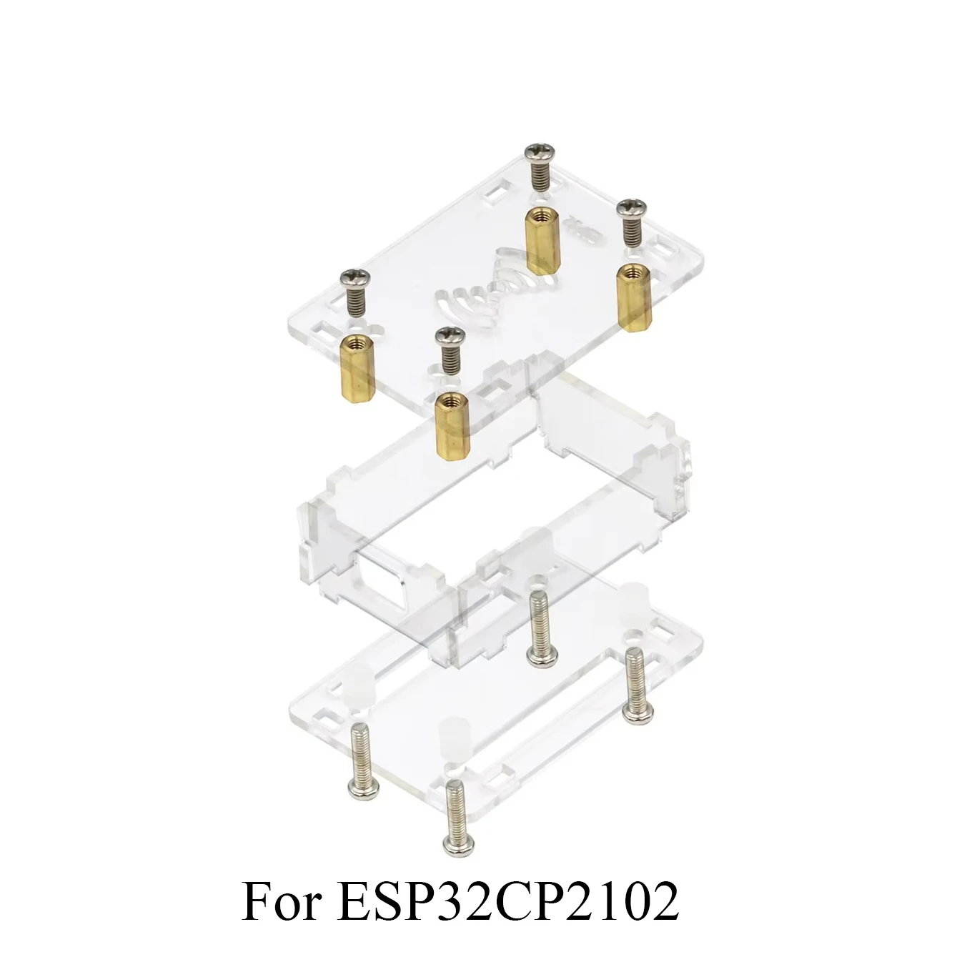 NodeMcu Lua 2102 340G für ESP-32 IoT-Entwicklungsboard Transparente Acryl-Schutzhülle – Detail 3