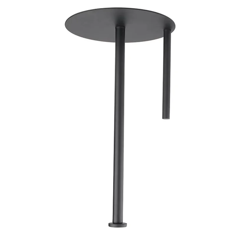 Dispensador de rollos de cocina, operación con una sola mano, dispensador de encimera de acero inoxidable, soporte para papel de cocina con Base