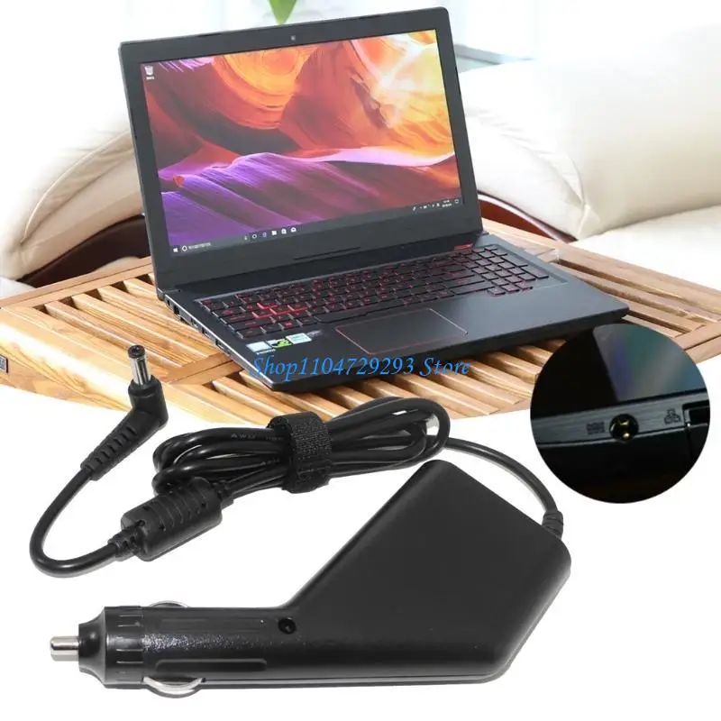 Laptop Car 19V 6.32A 120W Portable Reliable Laptop Power Supply for