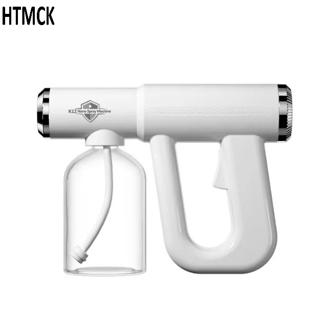 Pistola de vapor sem fio recarregável USB Blue Light Nano 300ML para barbeiro, para ferramentas de cuidados e estilização.