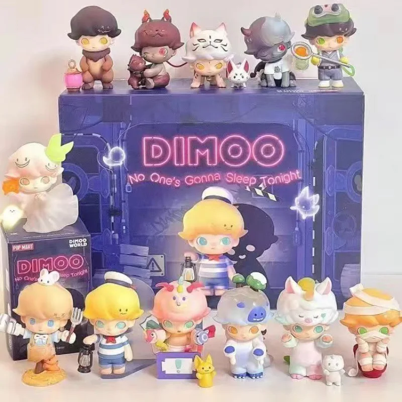 

POP MART DIMOO Blind Box "No Sleep Tonight" Series Figures Desk Ornaments