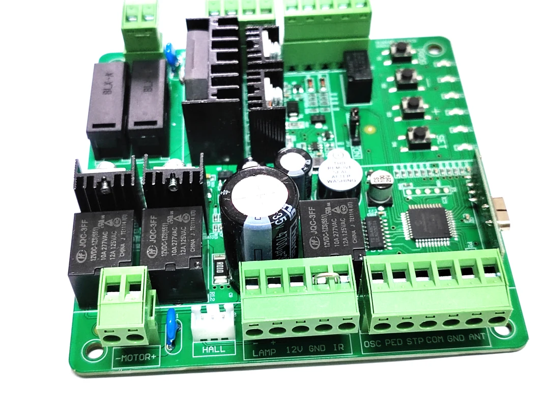 24VDC SL500DC Circuit Board Motherboard Control Board Replacement Card Plate for Sliding Gate Motor