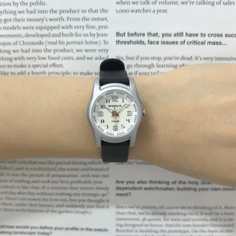 

XONIX Precision Sports Fashion Trend Electronic Watch Simple Temperament Girls Children's Fashion Watch Women