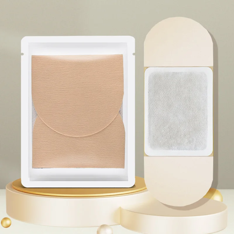 Samonagrzewające się plastry z moxa - ziołowa terapia parą na szyję, kolana i brzuch, przenośne ciepłe ulgi, z dodatkiem piołunu