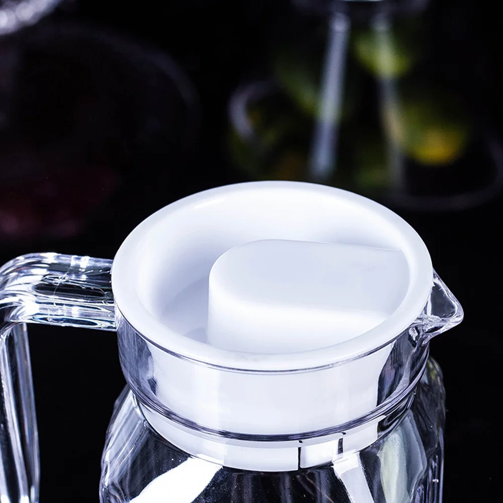 Water Juice JUG Pitcher 1.1L High Quality Acrylic Drink Tie Pot  Transparent Stripes Kitchen Tools Cup Flask  Kettle