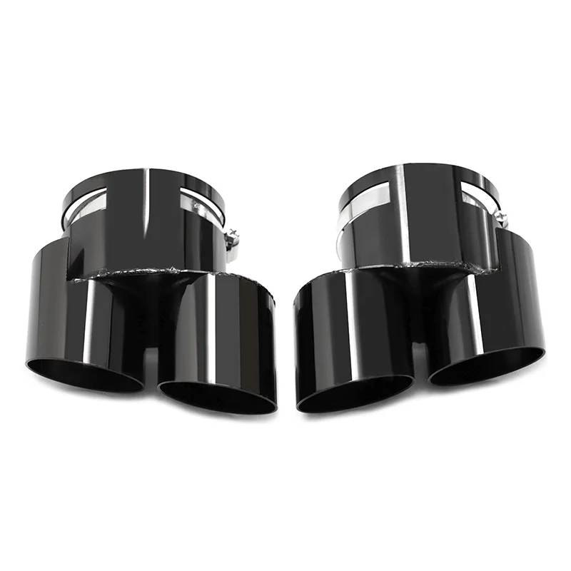 Voor BMW G05 X5 G06 X6 2.0T Uitlaat Upgrade M50 Model Dual Exit Rvs Uitlaat Nozzle Uitlaat uitlaat Tip