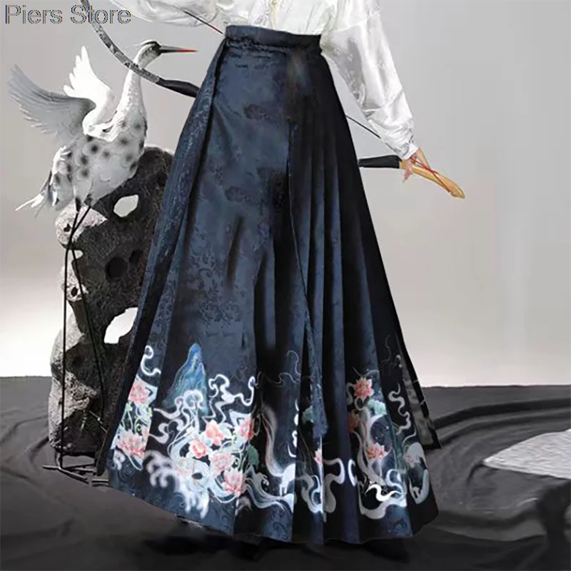 Chinese Traditional Hanfu Costume Woman Ancient Han Dynasty Dress Oriental Princess Dress Lady Elegance Tang Dynasty Dance Wear