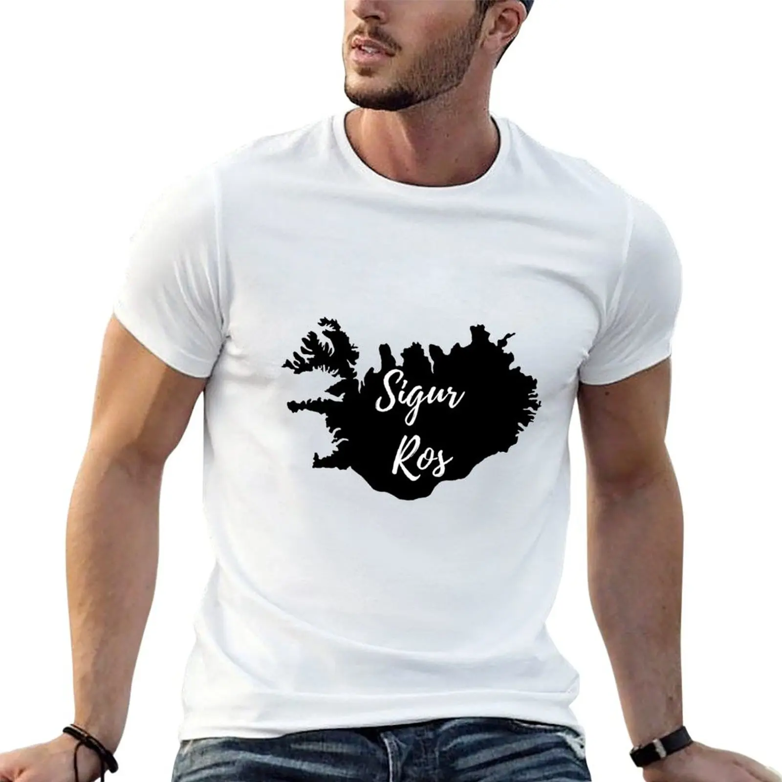 Sigur Ros Dark Iceland T-Shirt Funny t-shirt tshirts personalised men t shirt