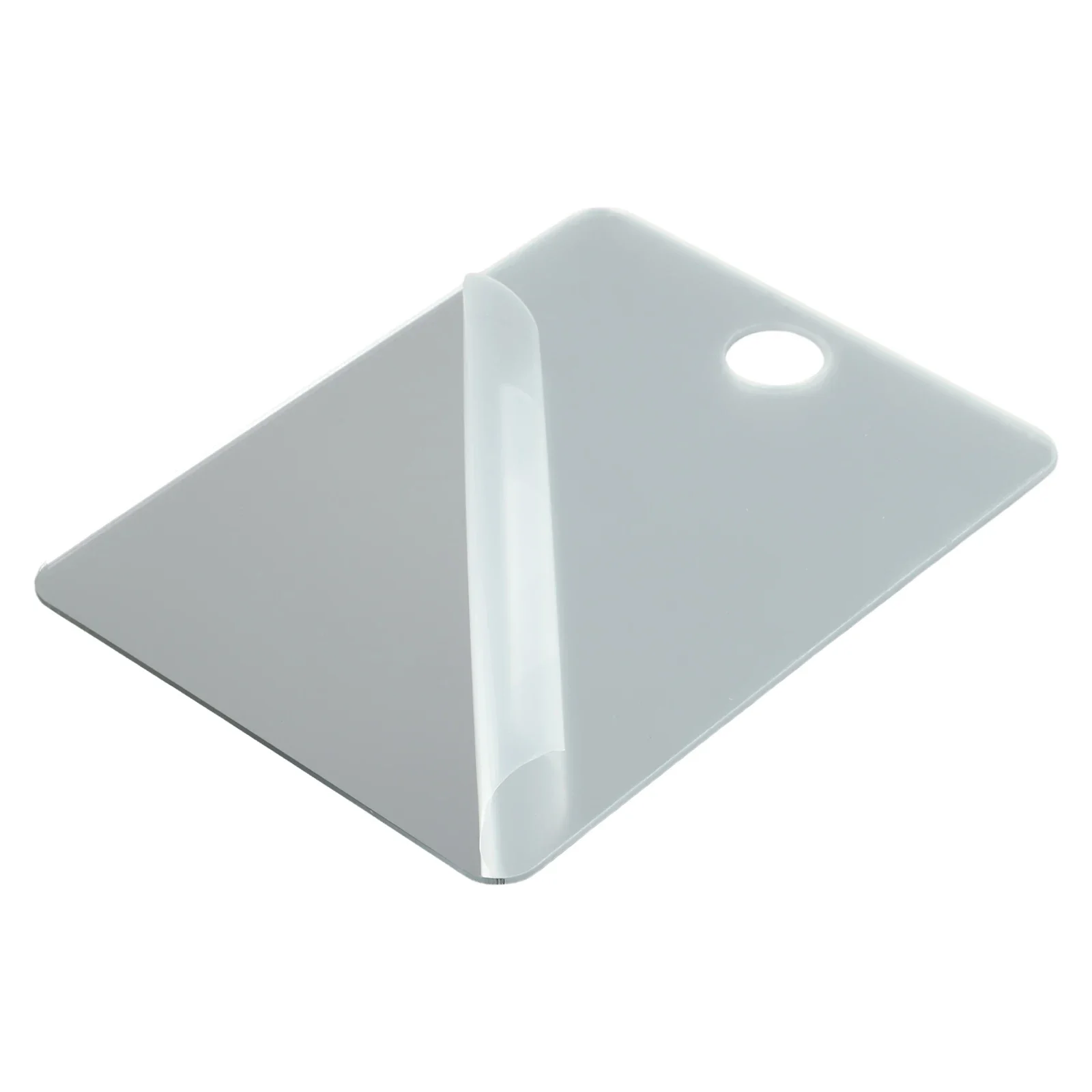 Decoration Display Square Mirror Home Anti Fog Anti Fog Bathroom White Back White Back Hangable New 6.8 X 5.2
