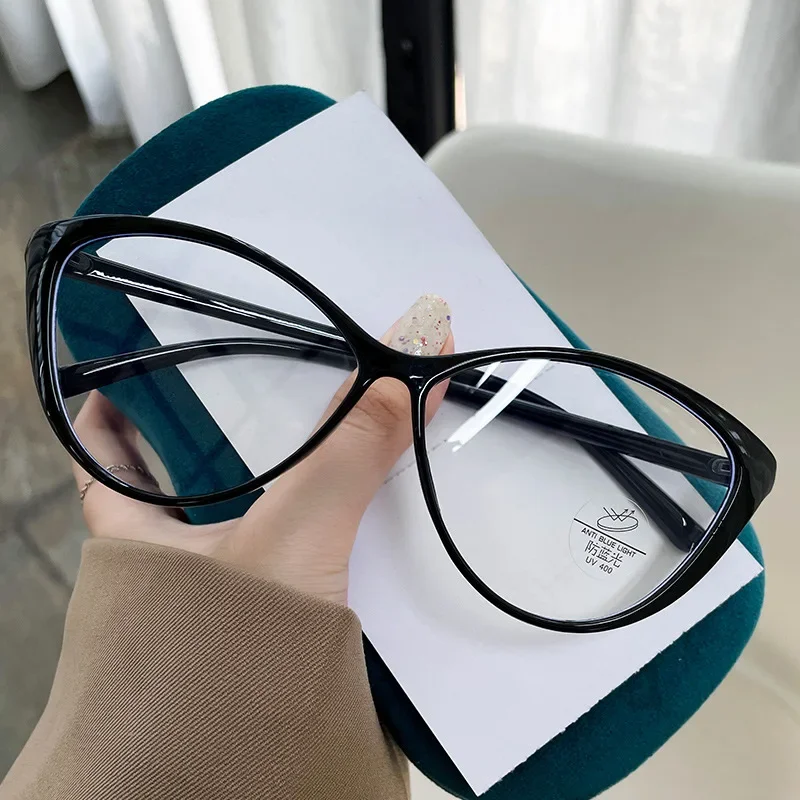 5 Colors Luxury Cat Eye Myopia Glasses New Trend Ultralight Near Sight Eyeglasses Men Women Vintage Retro Minus Diopter Eyewear