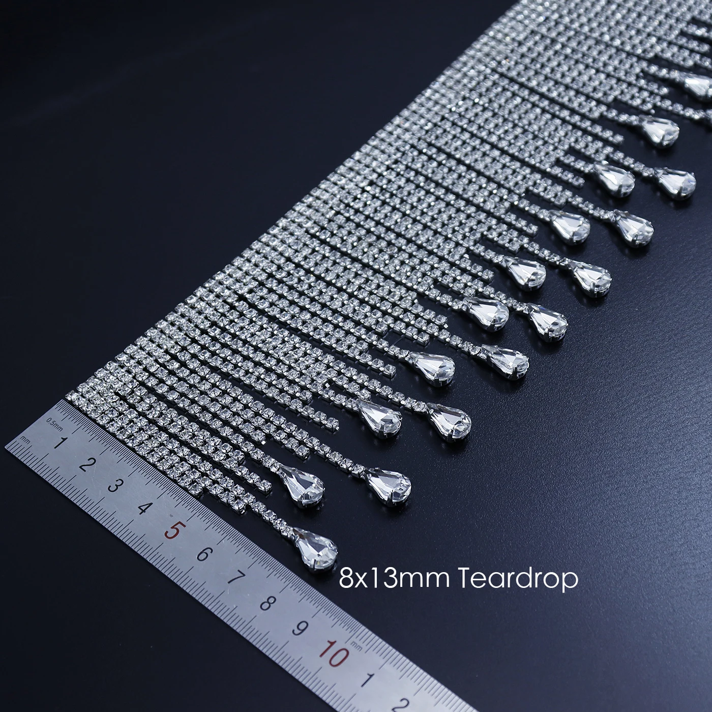 

Бахрома со стразами, бахрома со стразами, пояс из бисера, лента с бриллиантами, цепочка с кисточками для джинсов, аксессуары для одежды, украшение «сделай сам»