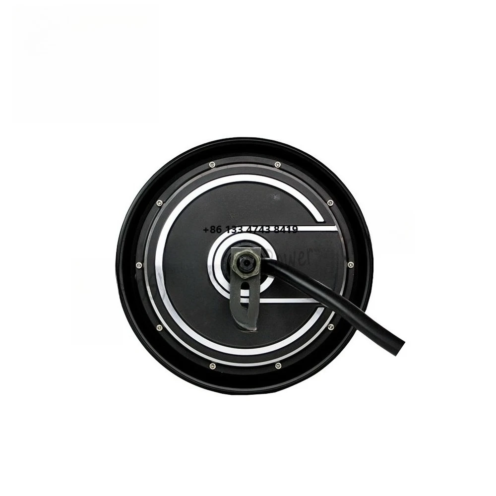 

QS motor High power 5000W V4 60H 72V racing scooter Electric hub motor Aluminum core Double shaft 212 70-120kph Aerodynamic