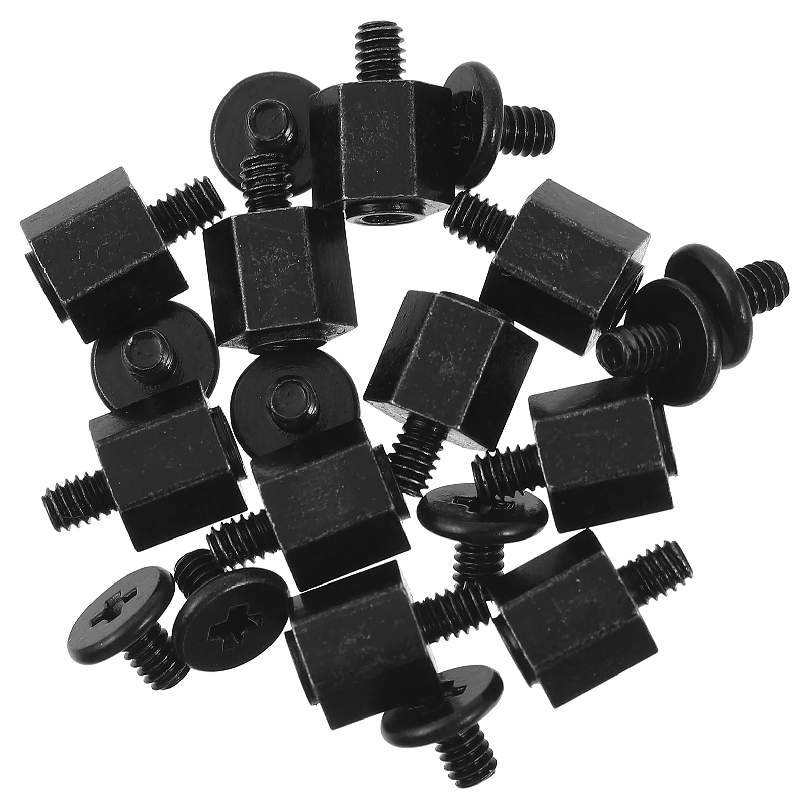 

10 pcs Hexagon for M2 SSD Mounting Black Durable Metal Mounting Screw For M.2 Ssd Laptop Computer Nut Accessories