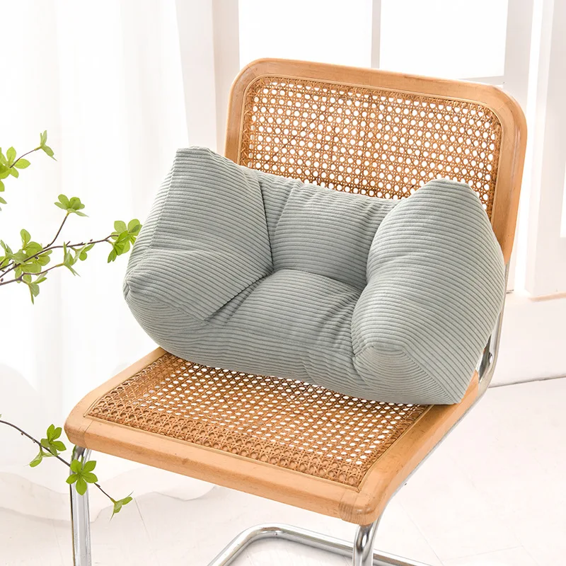 Lumbar Support Cushion for Office Chair and Desk Work for Pets Dogs Cats Comfortable Memory Foam Backrest Pad