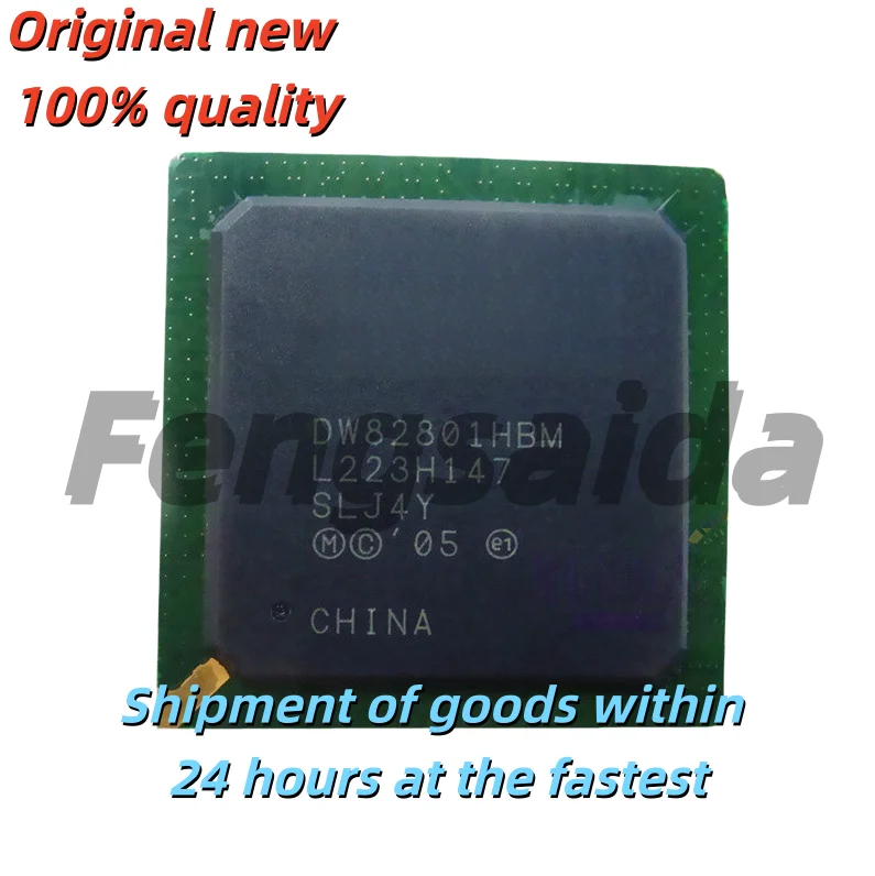 1PCS/100% brand new DW82801HBM SLJ4Y DW82801FBM SLJGN DW82801HEM SLJ4Z Black plastic casing