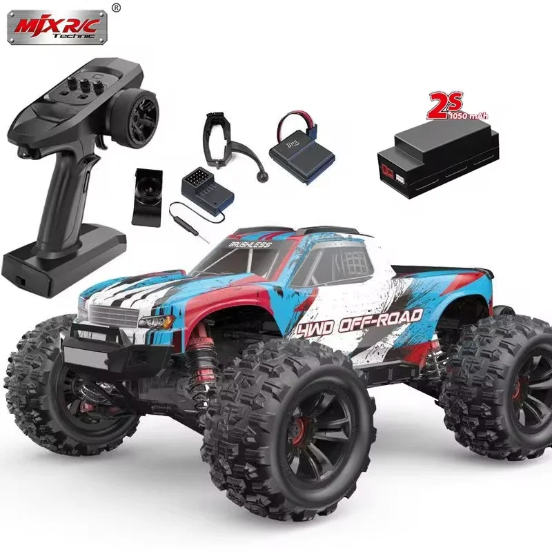 Mjx 16208 2s 1/16 Brush RC Car Hobby 2.4g Remote Control Pickup Model For High Speed Off-road Is A Gift Suitable For Boys