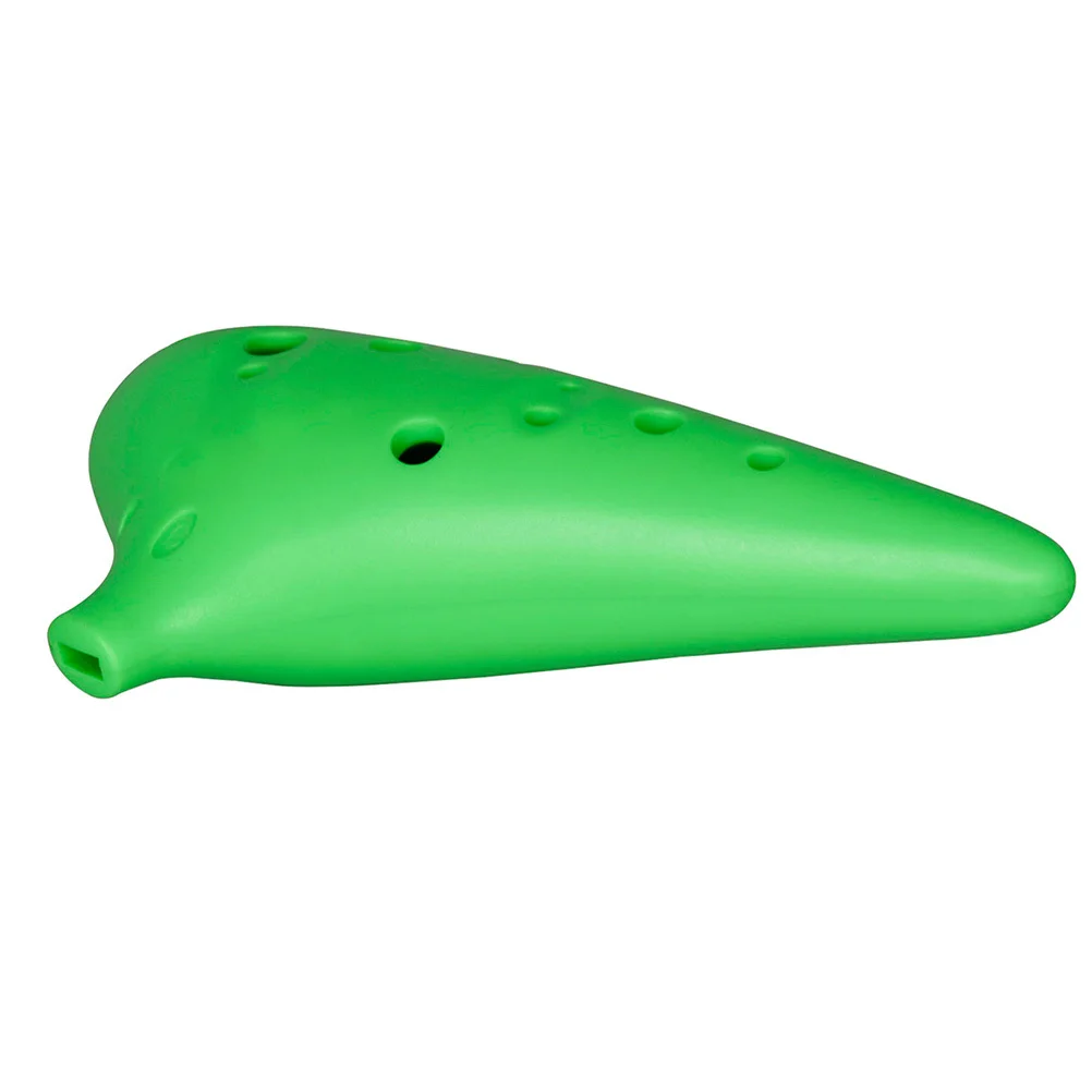 

12 Holes C Ocarina ABS Material Compact Design Storage Bag Ergonomic Easy Use Beginner Professional Red Ocarina