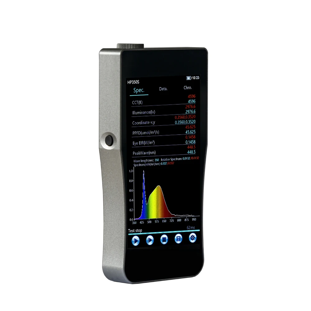 Spectrophotometer Light Lux Sensor Infrared  Spectrometer with Software