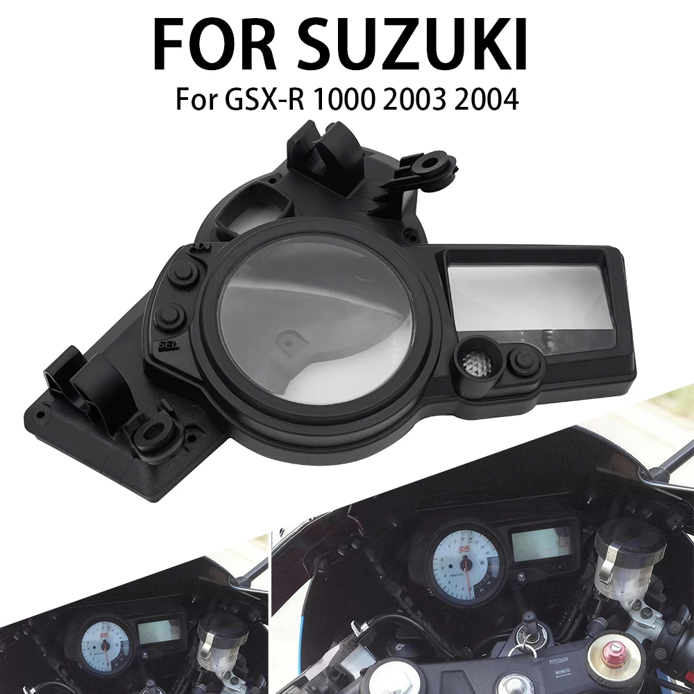 

Motorcycles Speedometer Cover For Suzuki GSX-R1000 GSXR1000 GSXR 1000 2003 2004 Tachometer Gauge Instrument Protector Fitment