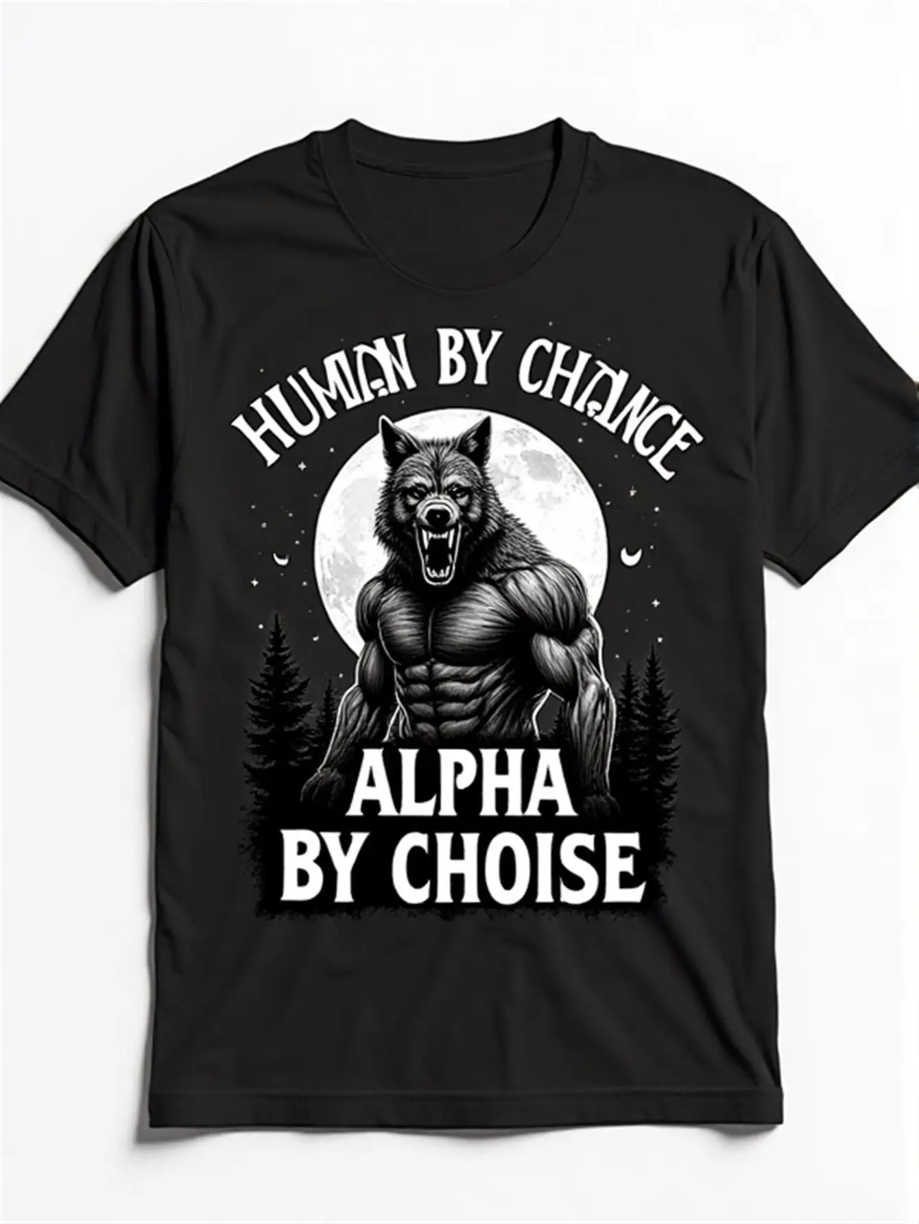 Men'S Funny Alpha Male Graphic T-Shirt - Bold 