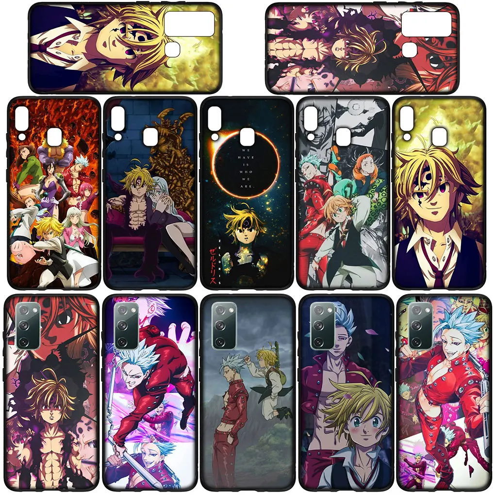 The Seven Deadly Sins Cover Phone Casing for Xiaomi Redmi Note 12 11 10 9 Pro 9S 10S 11S 9A 9C NFC 9T 10A 10C 12C Soft Case