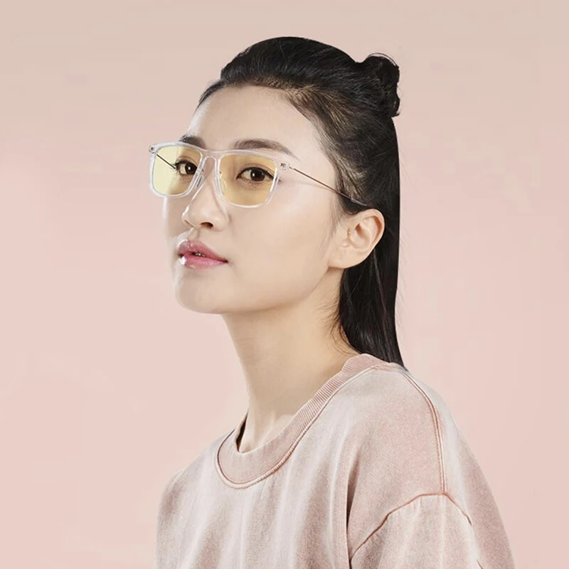 Xiaomi Mijia 83% الضوء الأزرق حجب مكافحة الأشعة الزرقاء نظارات برو خفيفة المضادة للأشعة فوق البنفسجية نظارات للألعاب الكمبيوتر الهاتف حماية العين