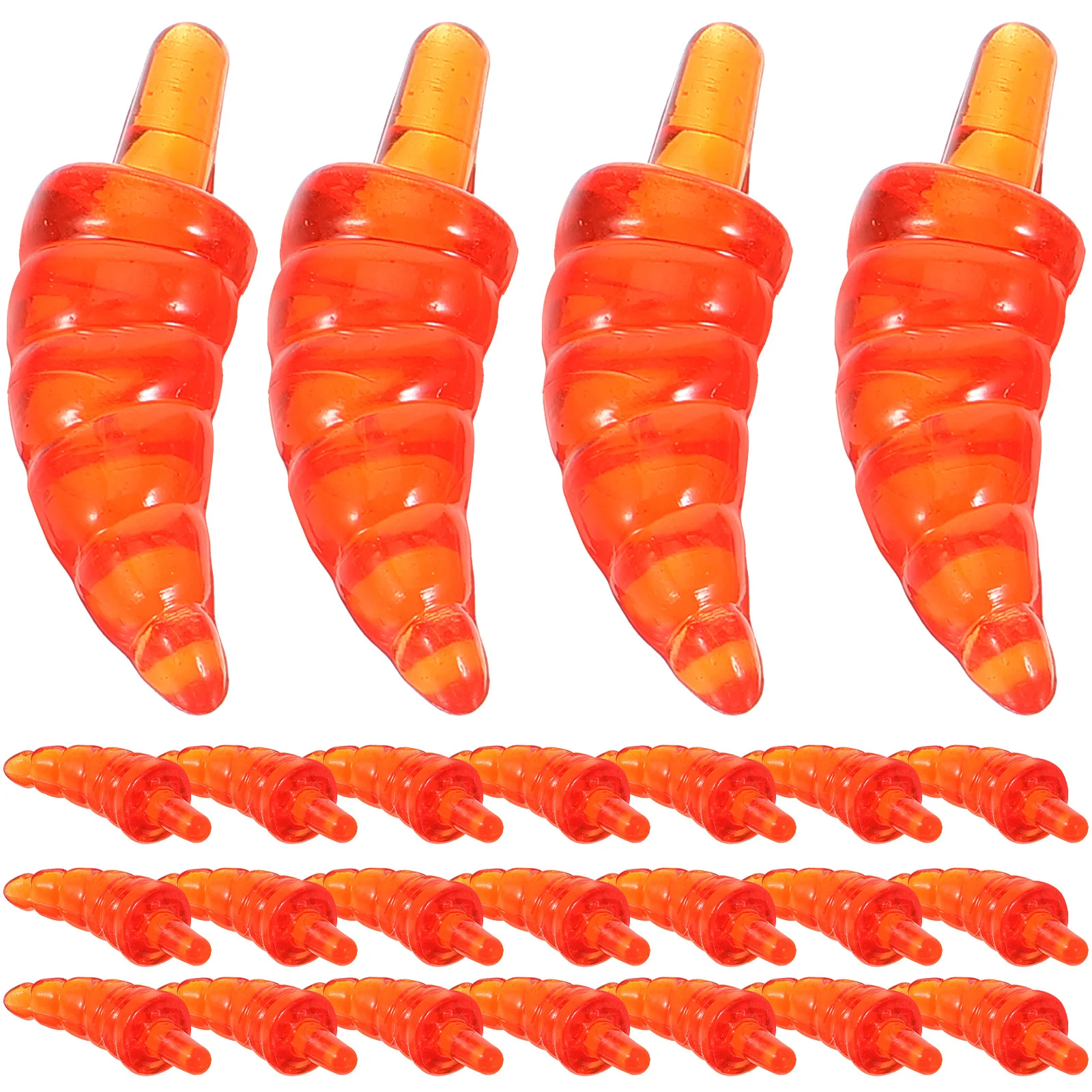 200 قطعة رجل ثلج لزينة عيد الميلاد البلاستيكية DIY رجل الثلج صنع المواد لوازم الحرفية ديكور عيد الميلاد مهرجان الشتاء