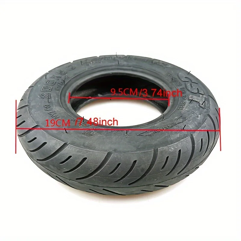 200x50 Tire CST High Performance  Quality Outer Tyre Inner Tube for Mini Electric Scooter 8 Inch Pneumatic Tyre
