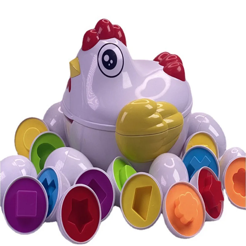 

Baby Learning Educational Toy Smart Egg Toy Games Shape Matching Sorters Toys Montessori Eggs Play House Toys For Kids Children